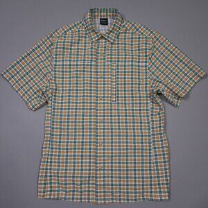 Vertx Speed Concealed Carry Shirt Sleeve Plaid Snap Button Hiking Shirt Small
